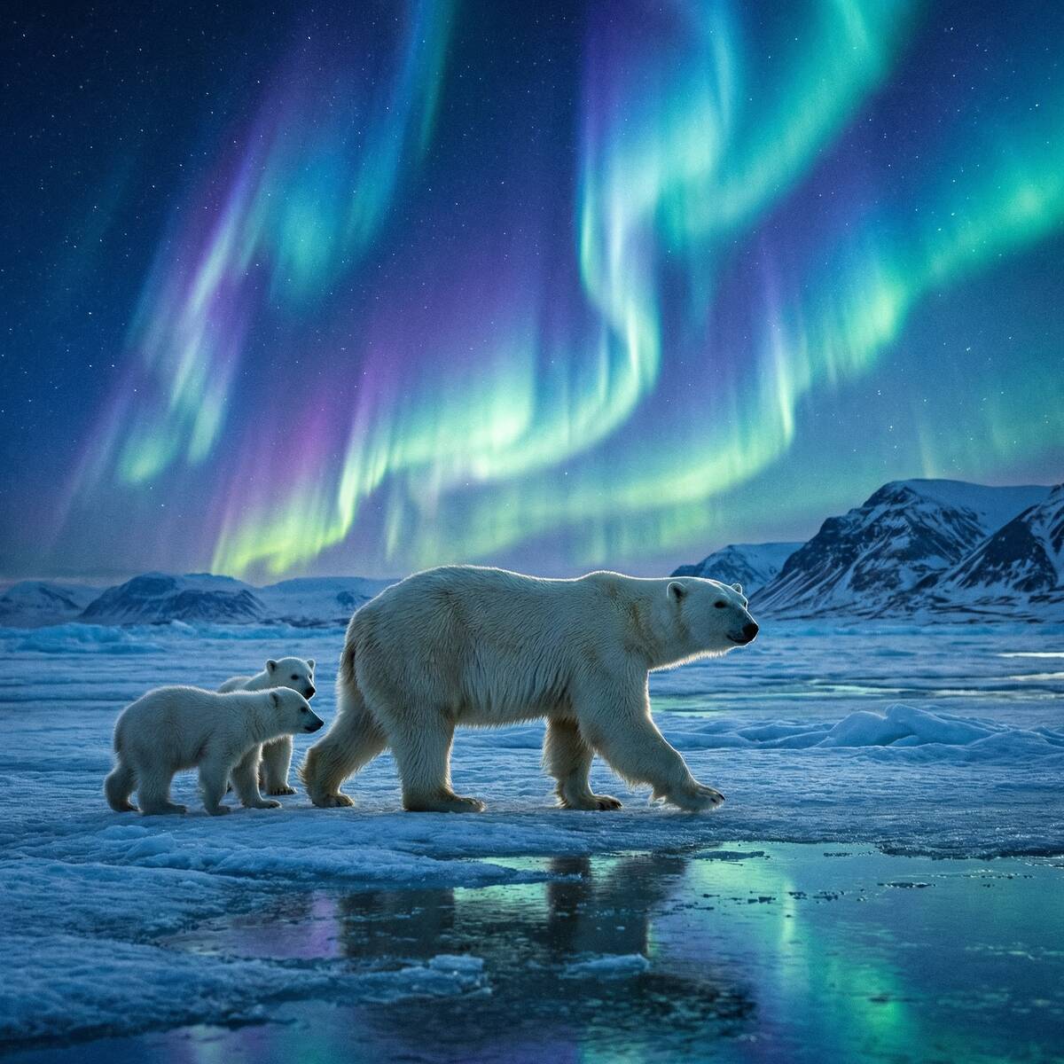 老司机北极熊极光视频